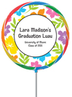 luau graduation theme party favor. custom graduation party favors