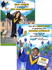 custom photo graduation invitations. custom invitaitons for your 2011 graduation party