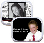 2012 graduation party favors mint and candy tins