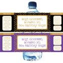 Roaring 20s Party theme water labels