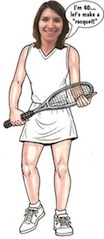 personalized tennis player life size cutout