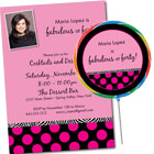 A Fabulous Birthday Theme Party Invitations and Supplies