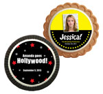 Hollywood theme cookie party favors