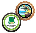 St. Patrick's Day theme cookie party favors