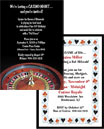 Casino party invitations
