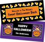 Halloween banners for kids parties