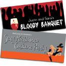 Custom Halloween banners. Halloween party banners and signs.