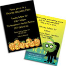 Custom Halloween invitations. Halloween party invitations