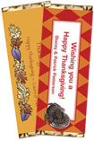 personalized thanksgiving candy bar wrapper
