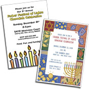 See all Chanukah invitations and party favors