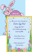 personalized easter egg invitation