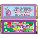 Easter theme candy bar wrappers