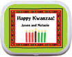 custom kwanzaa mint and candy tins
