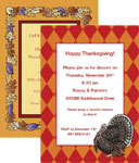 Custom Thanksgiving invitations