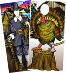 Thanksgiving Pilgram and Turkey Photo Ops