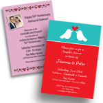 Anniversary Invitations and Favors