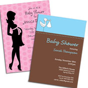 Personalized baby shower invitations, decorations and party supplies