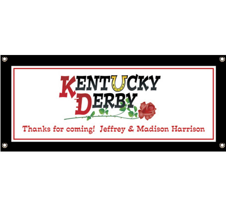Kentucky Derby Party Theme Banner