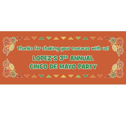 Mexican Party Banner