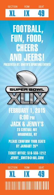 super bowl xlix ticket