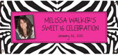 Personalized Sweet 16 Party Banners