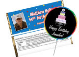 Personalized birthday party favors