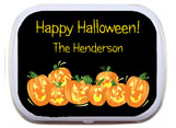 Halloween mint and candy tin party favor