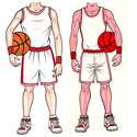 Basketball party cutouts