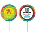 Western theme lollipops