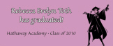 Personalized Graduation Banner