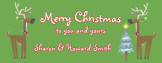 Personalized Christmas Banner