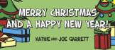 Personalized Christmas Banner