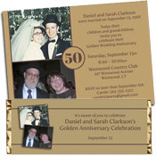 shop for 50th anniversary party invitations and favors