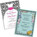 Personalized bridal shower invitations, decorations and party supplies