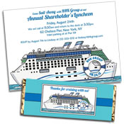 Cruise Theme Invitations and Party Supplies