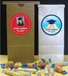 Personalized graduation party favor bags