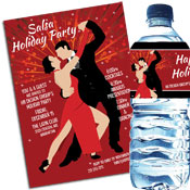 Salsa Dance Party Invitations and Favors