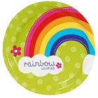 Rainbow Wishes Plates