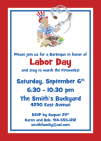 Uncle Sam Patriotic Invitation