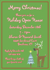 Snowflake Theme Invitation