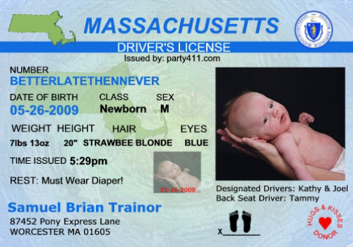 Ma Drivers License