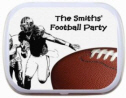 football Theme Mint and Candy Tins