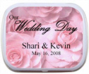 Personalized Wedding Mint Tins and Candy Tins, Wedding Candy, Mints, Wedding Favors