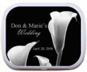 Personalized Wedding Mint Tins and Candy Tins, Wedding Candy, Mints, Wedding Favors