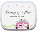 Personalized Wedding Mint Tins and Candy Tins, Wedding Candy, Mints, Wedding Favors