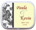 Personalized Wedding Mint Tins and Candy Tins, Wedding Candy, Mints, Wedding Favors