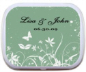 Personalized Butterfly Mint Tins and Candy Tins, Wedding Candy, Mints, Wedding Favors