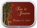 Personalized Wedding Mint Tins and Candy Tins, Wedding Candy, Mints, Wedding Favors