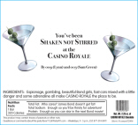 Casino Royale Candy Bar Wrapper