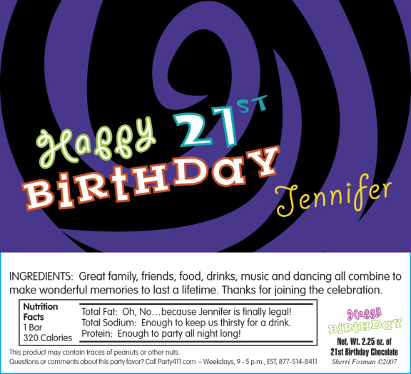 21st Birthday Invitations. 21st Birthday